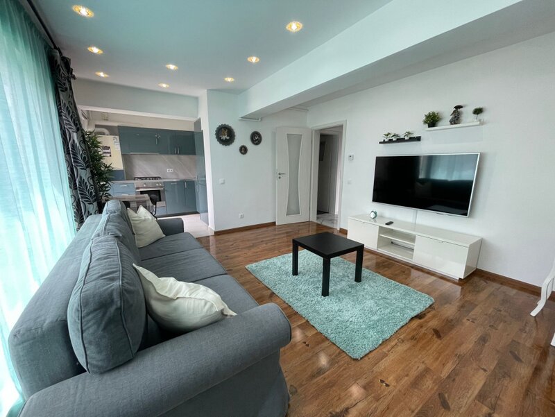 Doua camere - la 2 minute de Parcul Plumbuita cu Terasa - 20mp