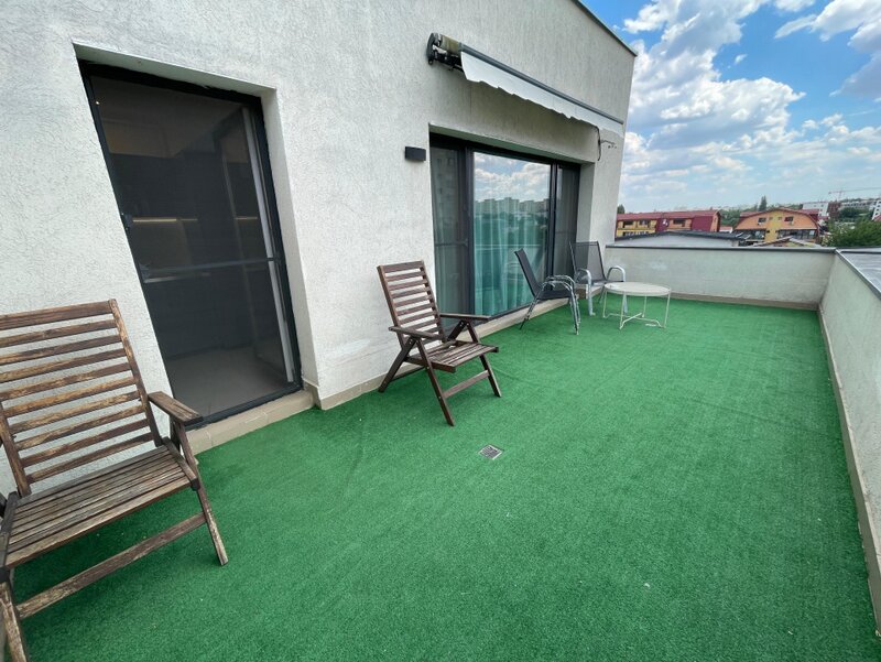 Doua camere - la 2 minute de Parcul Plumbuita cu Terasa - 20mp